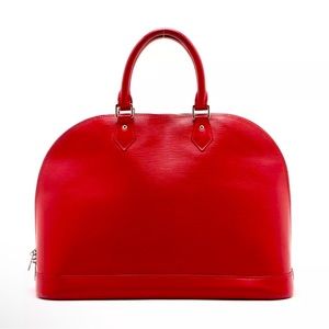 Louis Vuitton Epi Alma GM Carmine M40486
